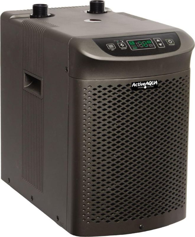 Photo 1 of Active Aqua AACH10HP Water Chiller Cooling System, 1/10 HP, Rated per hour: 1,020 BTU, User-Friendly,Black
