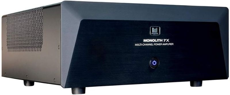 Photo 1 of Monoprice 114566 Monolith Multi-Channel Power Amplifier - Black With 7x200 Watt Per Channel, XLR Inputs For Home Theater & Studio
