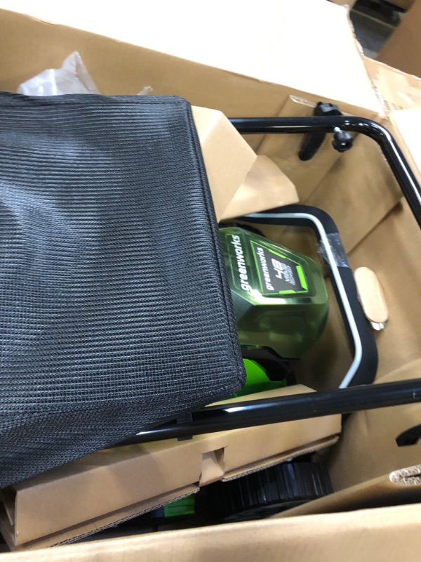 Photo 1 of GREENWORKS 48V 17" CORDLESS LAWN MOWER