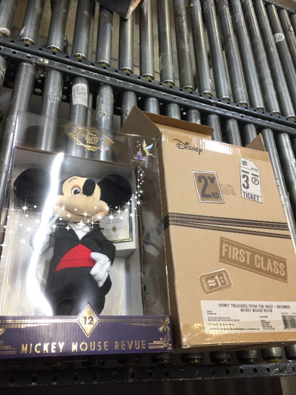 Photo 2 of Disney Treasures From the Vault, Limited Edition Mickey Mouse Revue Plush, Amazon Exclusive Mickey Mouse Revue (December)