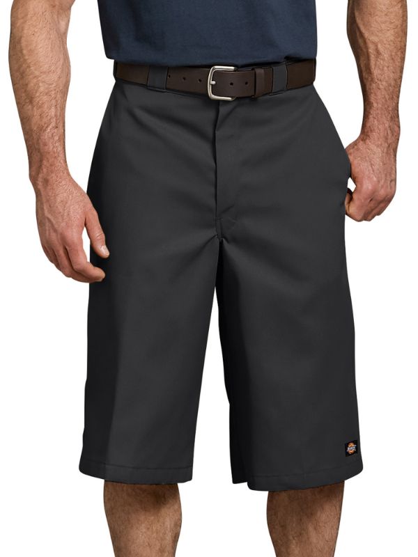 Photo 1 of Dickies Men's Loose Fit Multi-Use Pocket Work Shorts, 15 - Black Size 40 (41283)