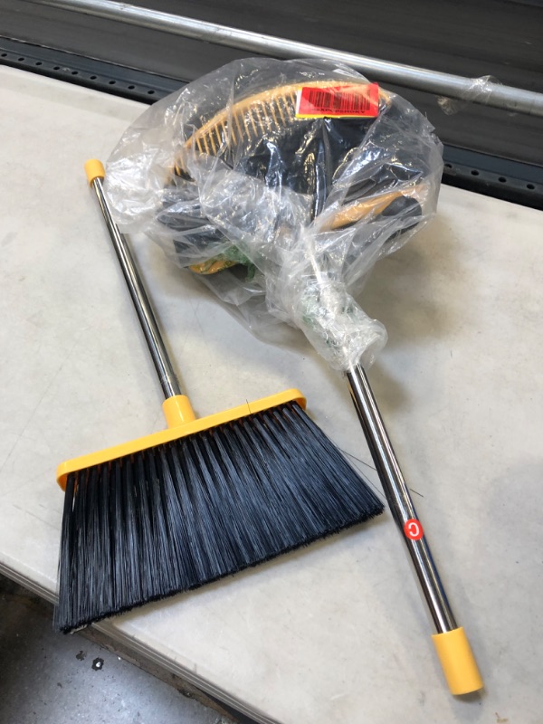 Photo 1 of collapsible broom and dustpan set