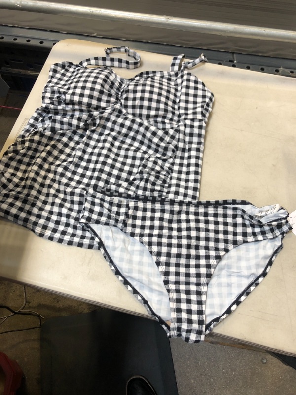 Photo 1 of 2 PIECE BATHING SUIT 
SIZE LARGE 