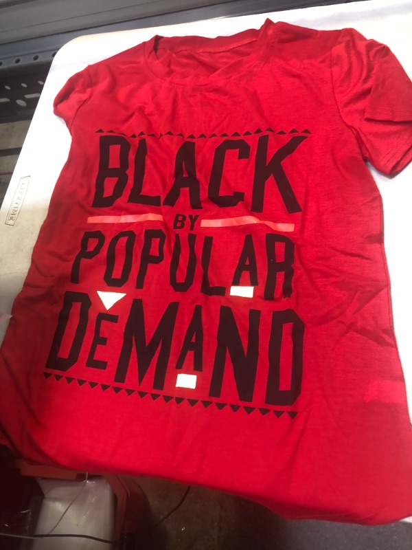 Photo 1 of Black Popular Demand African American Melanin Black History T-Shirt