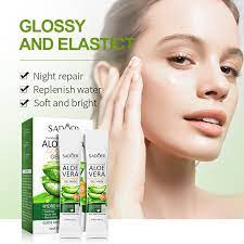 Photo 1 of A box of 20 SADOER Aloe Vera Good Night Jelly Moisturizing Oil Control Sleeping Mask facial mask skin care beauty mascaras
