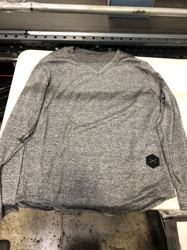 Photo 1 of M -- grey v neck shirt * women's 