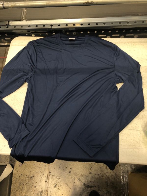 Photo 1 of M -- NAVY MENS THERMAL LONGSLEEVE 