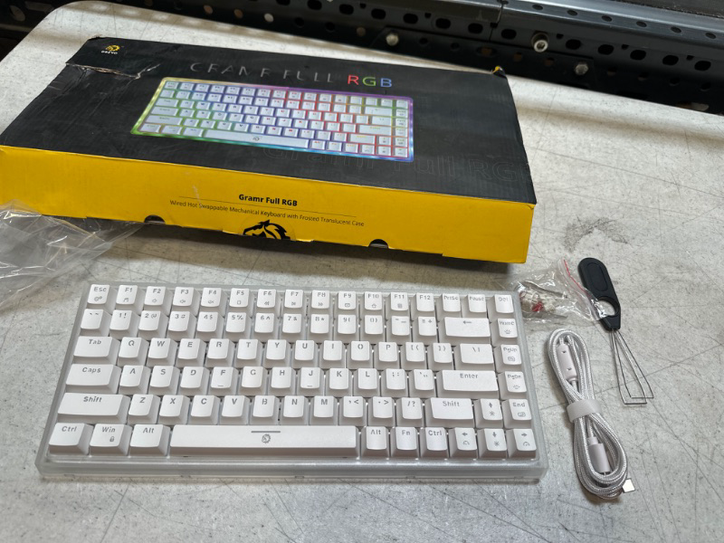 Photo 2 of Gramr Full RGB Wired Mechanical Gaming Keyboard