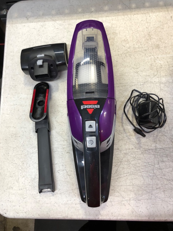 Photo 2 of Bissell Pet Hair Eraser Lithium Ion Cordless Hand Vacuum, Purple