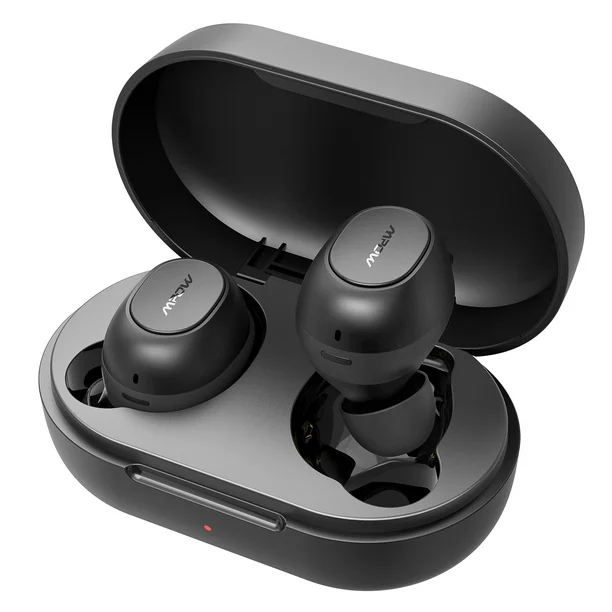 Photo 1 of Mpow Wireless Earbuds, True Wireless Bluetooth Earbuds with Mic Fast Charging Stereo Noise Cancelling Air Earbuds Touch Control Ear pods Waterproof in-Ear Ear Buds, Headsets for Sport
