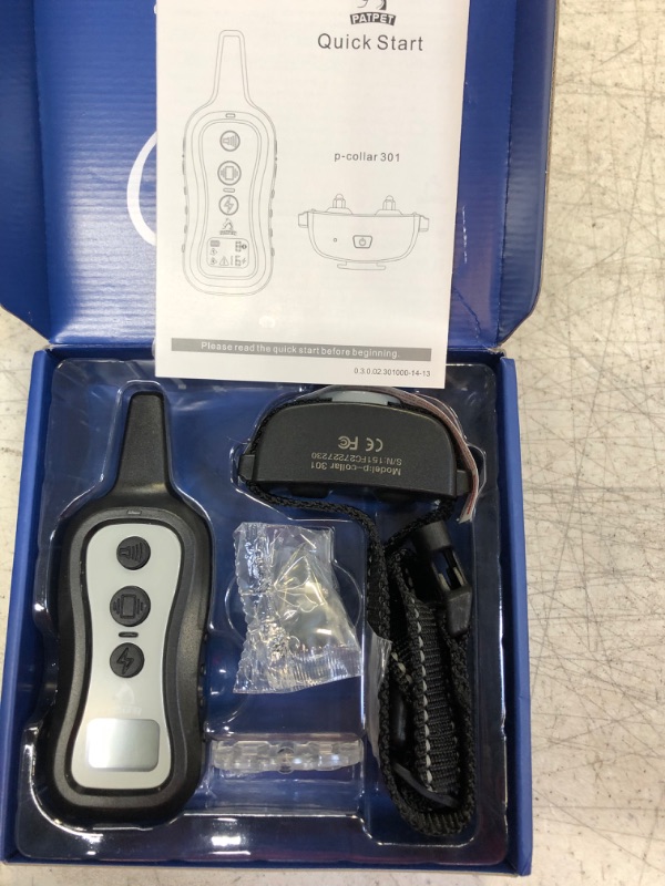 Photo 1 of PATPET Dog Training Collar Dog Shock Collar with Remote
