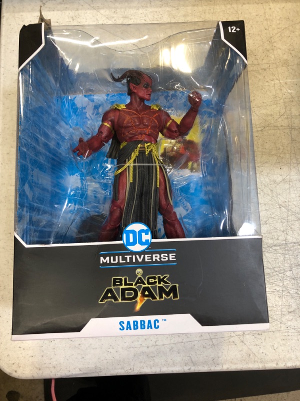 Photo 1 of McFarlane Toys DC Black ADAM Movie MEGAFIG - SABBAC