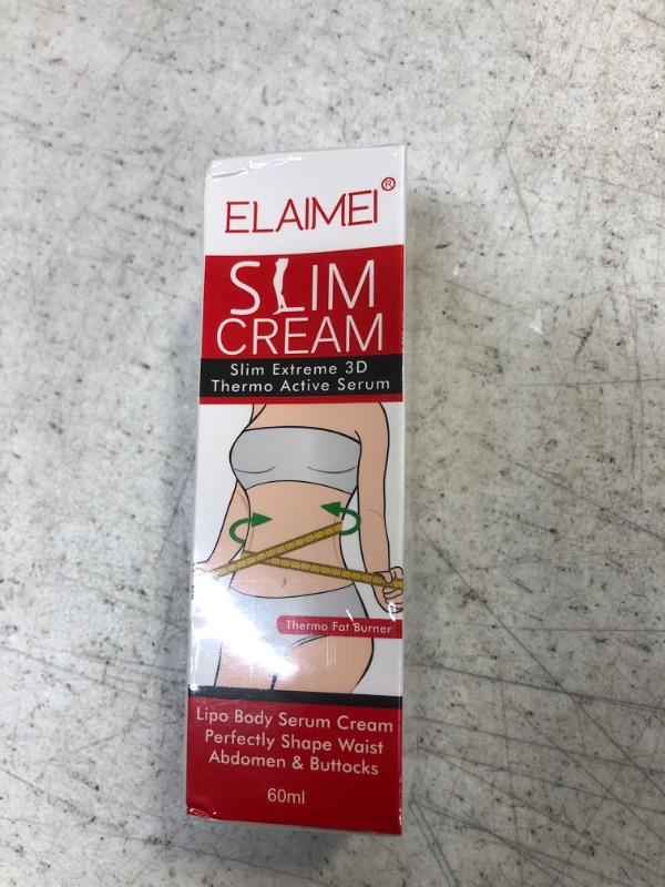 Photo 2 of ELAIMEI Hot Slimming Cream, Fat Burner Sweat Cream for Belly, Tummy Tuck Cream, Weight Loss for Women & Men, Anti-Cellulite Body Massage Cream 60ml (1 Pack)
