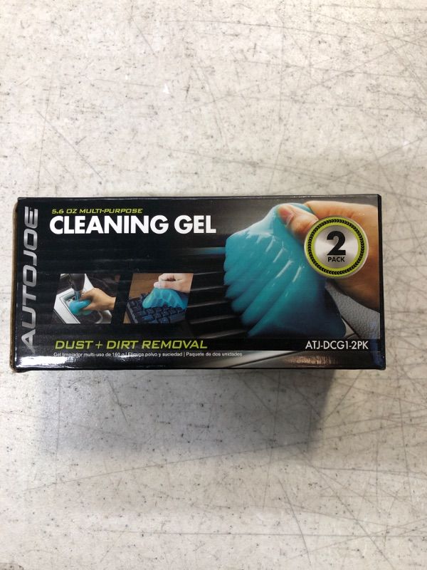 Photo 1 of Auto Joe Dust Removing Cleaning Gel for Car Interiors and More Blue, 2-Pack (ATJ-DCG1-2PK)