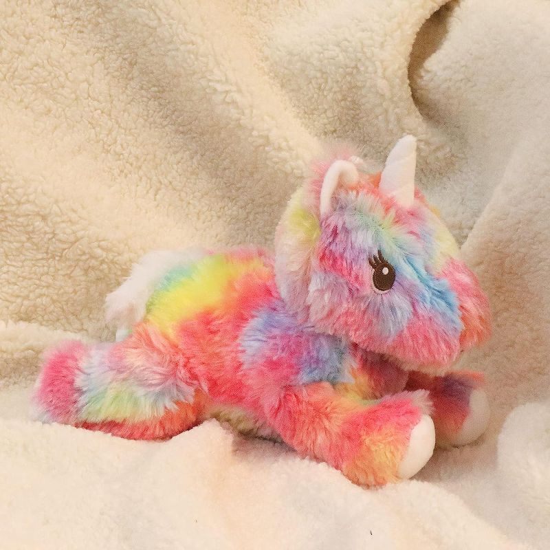 Photo 1 of Cuteoy Rainbow Unicorn Stuffed Animal Soft and Cute Plush Baby Toy Cuddly Gifts for Girls Boys Toddlers Birthday Easter Christmas, 10"
