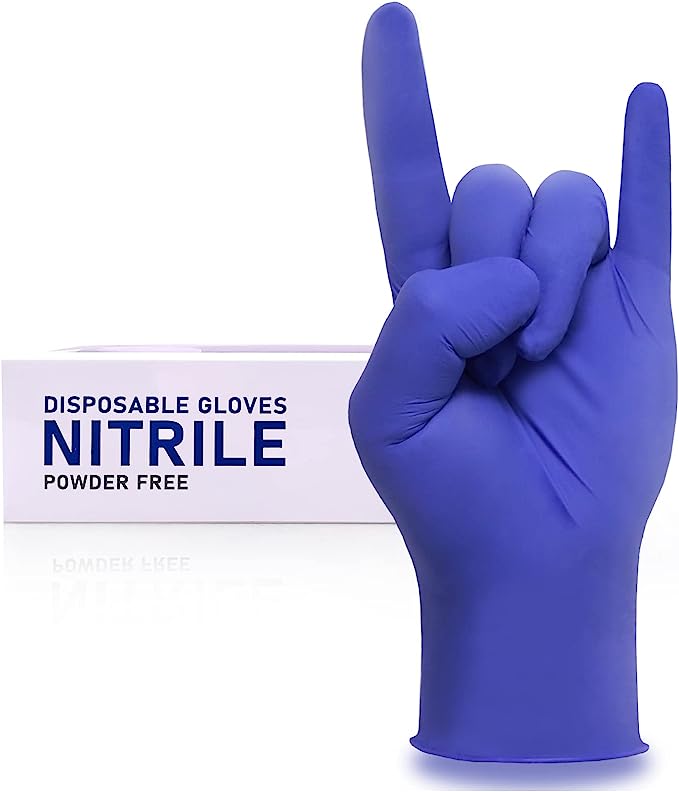 Photo 1 of Wostar Disposable Nitrile Gloves Powder & Latex Free 4Mil Nitrile Exam Gloves Lilac Small 200pcs

