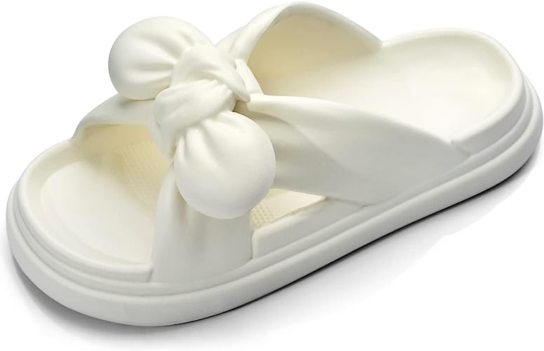 Photo 1 of Cloud Slippers for Women | Non-Slip Bathroom Shower Shoes | Sandals Extremely Comfy | Cushioned Thick Sole | Cute and fashionable 5.5-6.5
