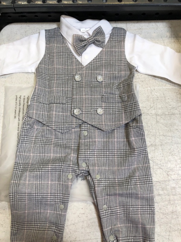 Photo 1 of Baby Boy Suit Outfits, One-Piece Romper 6-12M