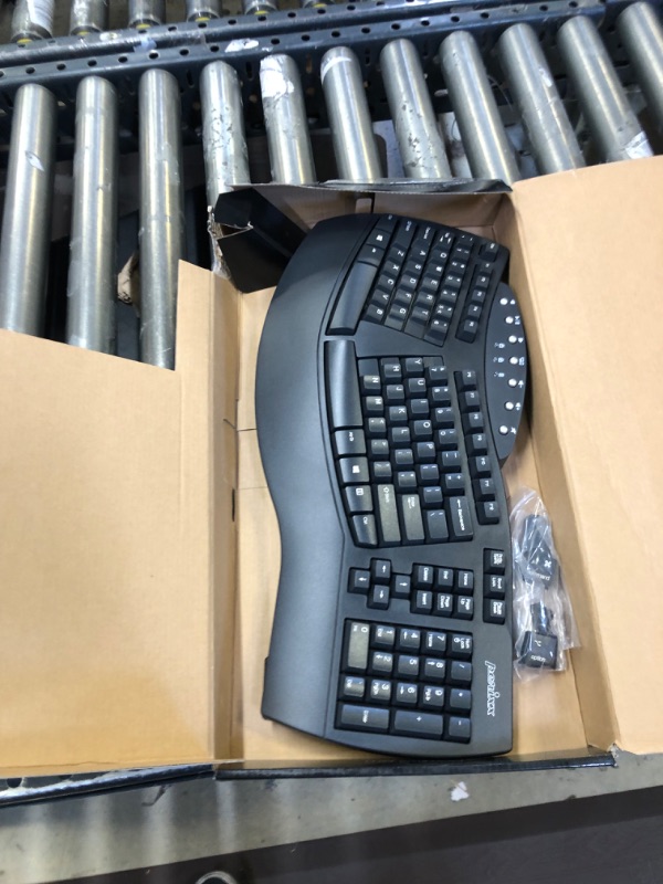 Photo 1 of Wireless Ergonomic Keyboard with Gel Wrist Rest Bundle