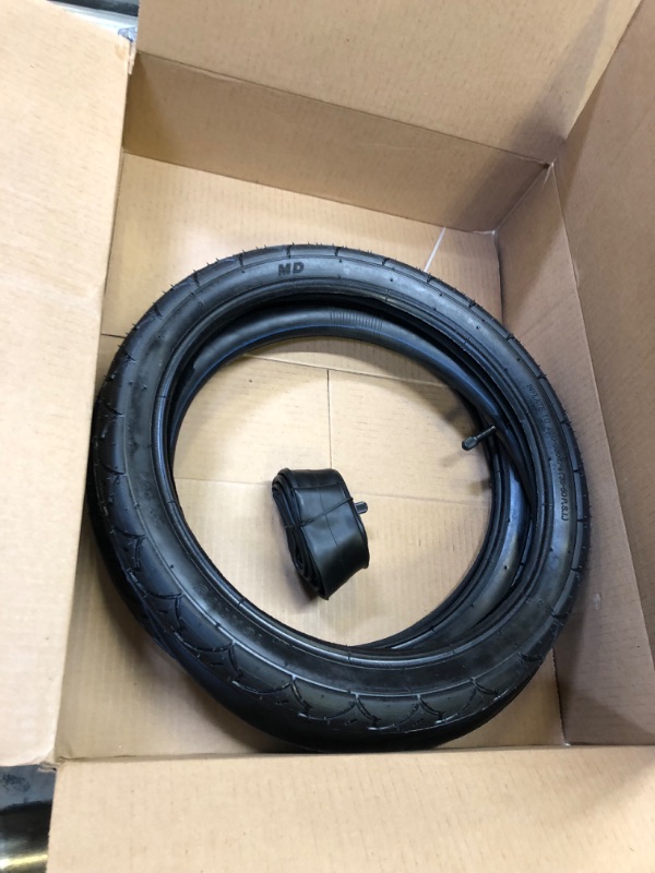 Photo 1 of 2 BIKE TIRE REPLACEMENT----SIZE UNKNOWN 