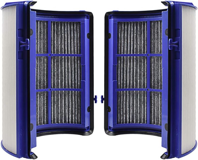 Photo 1 of 1-PACK 2-in-1 Replacement Filter Compatible with Dyson TP06,HP06,PH01,PH02,TP07,TP09,HP07,HP09 Air Purifier.Compare to Part # 970341-01 & 965432-01
