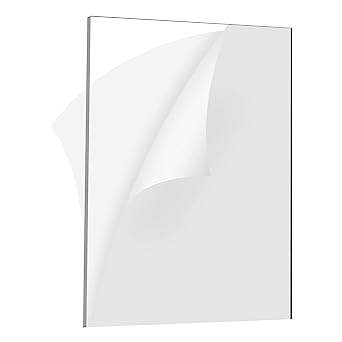 Photo 1 of ailuka clear plastic sheet for picture frames 24x36