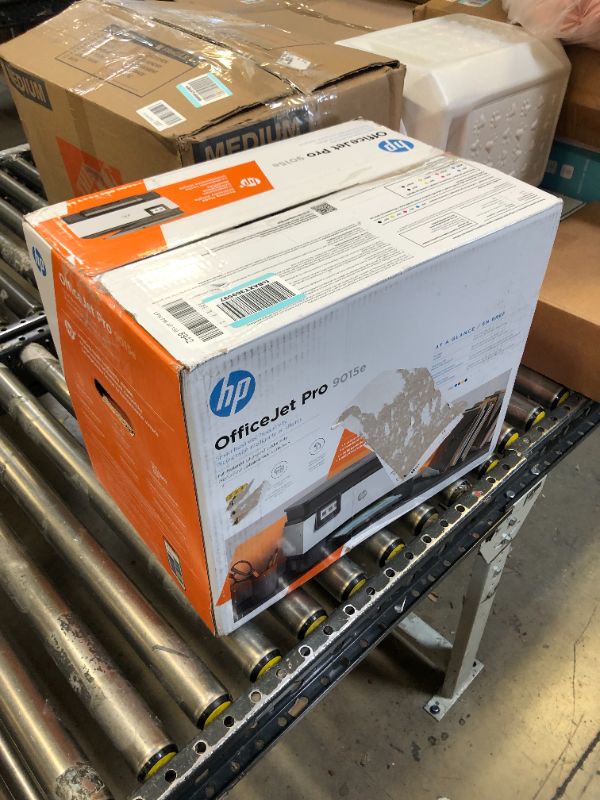 Photo 2 of HP OfficeJet Pro 9015e Wireless Color All-in-One Printer with bonus 6 months Instant ink with HP+ (1G5L3A),Gray