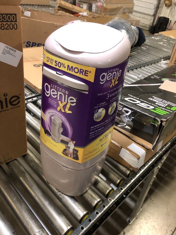 Photo 2 of Diaper Genie Expressions Pail | Odor-Controlling Baby Diaper Disposal System | Includes Diaper Pail and 1 Starter Refill Bag