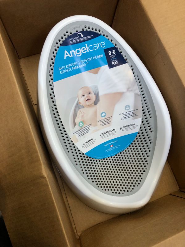 Photo 2 of Angelcare Baby Bath Support (Grey) | Ideal for Babies Less than 6 Months Old