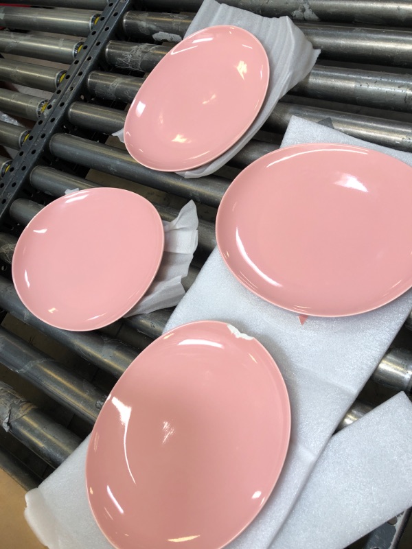 Photo 1 of 4 PACK OF PINK PLATES