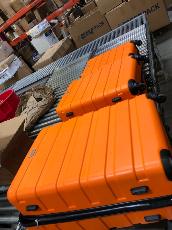 Photo 1 of 3 PC ORANGE ;LUGGAGE SET 