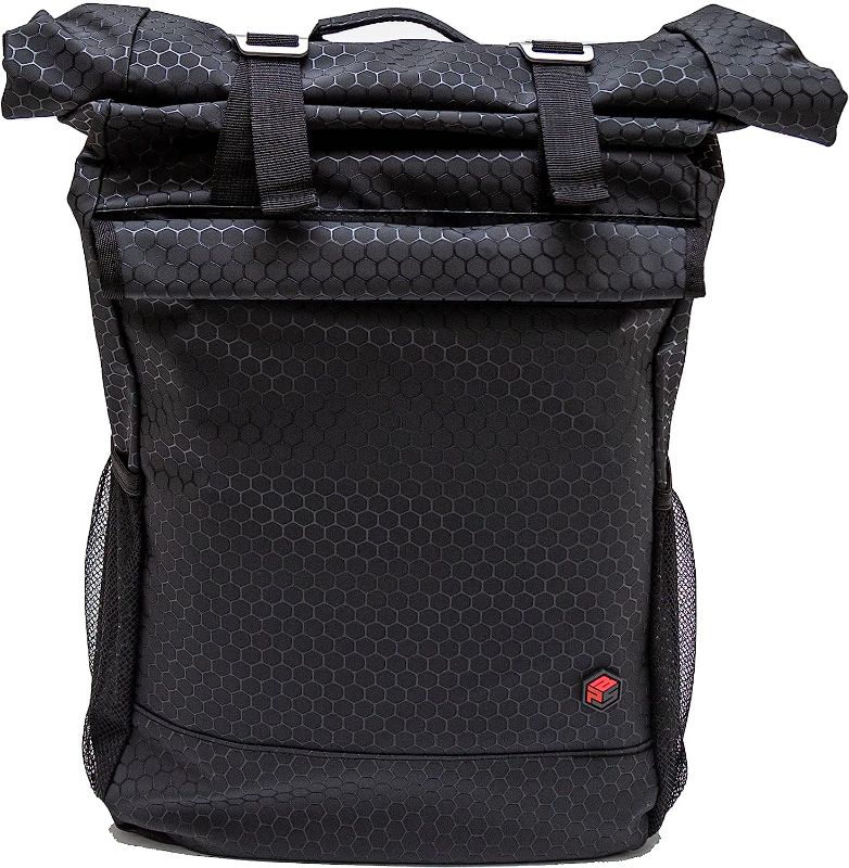 Photo 1 of Barrier Bag  FARADAY Backpack-EMF/RF Signal Blocking! 3 Blocking Compartments including HIDDEN BLOCKING POCKET! Protect against hackers & EMPs (Black Honeycomb)
