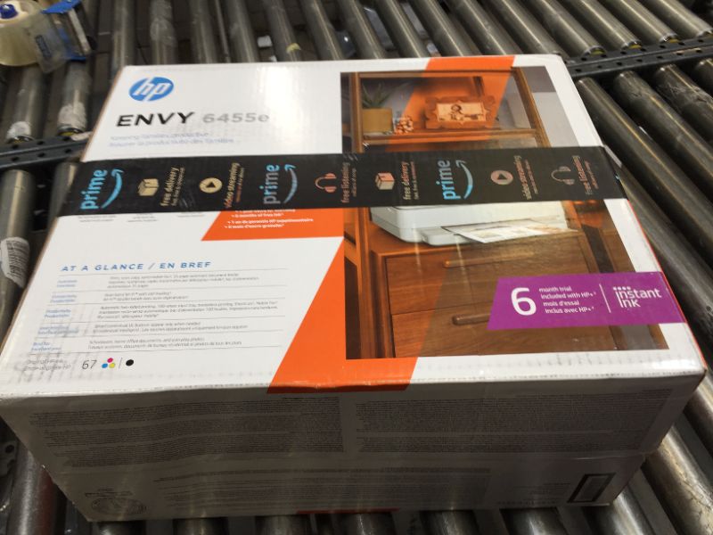 Photo 3 of HP ENVY 6455e Wireless Color All-in-One Printer with 6 Months Free Ink with HP+ (223R1A)