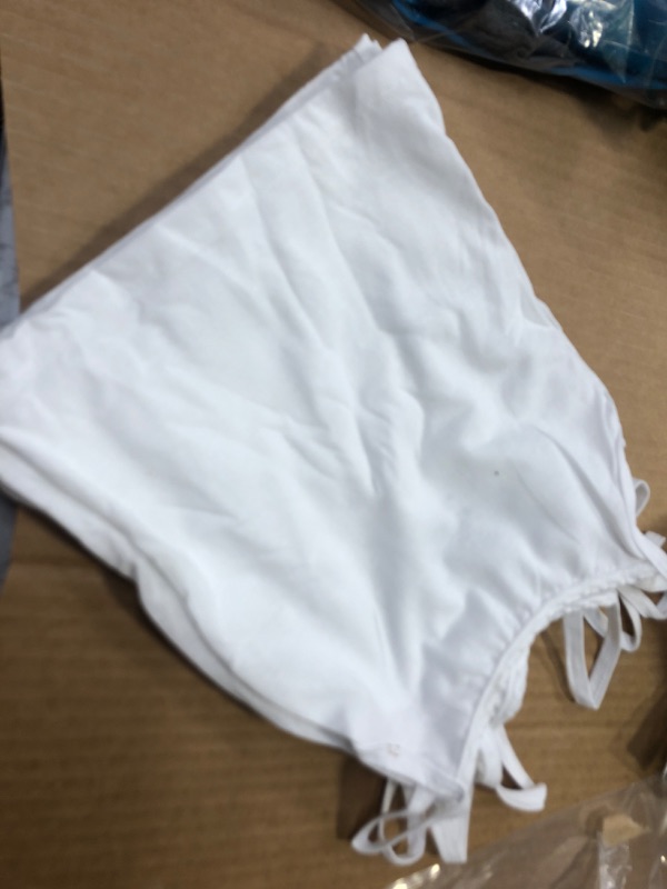 Photo 2 of 5pcs 2-3T Hanes Girls Camis, Cotton Blend Camisole Tank, Toddler and Girls Sizing, 2-3T White