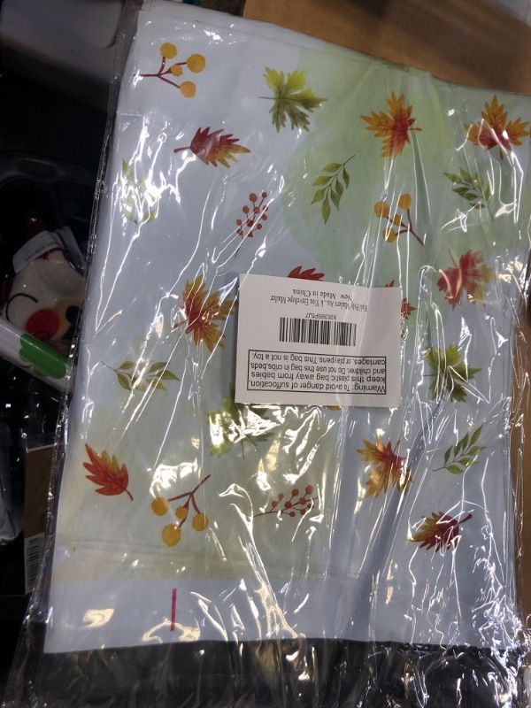 Photo 2 of Thanksgiving Poly Mailers Fall Pumpkin Shipping Bags Fall Autumn Leaves Flowers Shipping Envelopes 10” x 13” 100 Pack