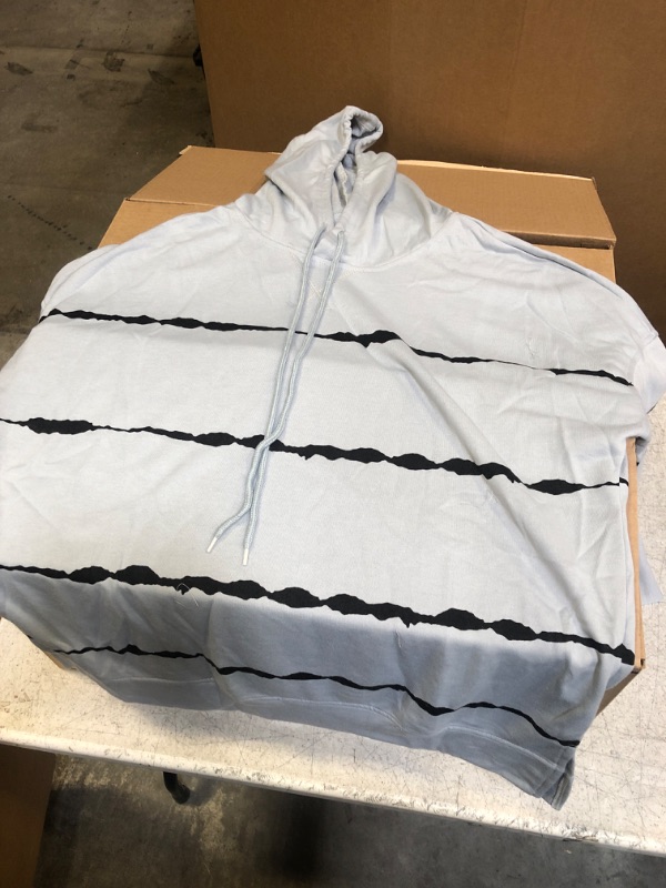 Photo 1 of Blue and black hoodie L