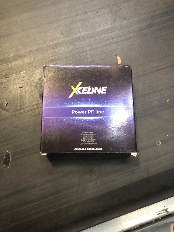 Photo 2 of XCELINE Super Strong Braided Fishing Line 4 8 Strands Abrasion Resistant Weave Power Line 109-1094 Yds 6-150LB Zero Stretch Low Memory Thin Diameter Gray 300M 30LB