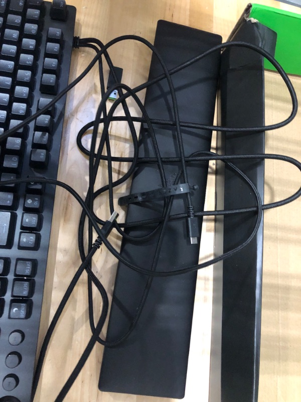 Photo 3 of USED ITEM
Razer Huntsman V2 Analog Gaming Keyboard: Razer Analog Optical Switches - Chroma RGB Lighting - Magnetic Plush Wrist Rest - Dedicated Media Keys & Dial - Classic Black