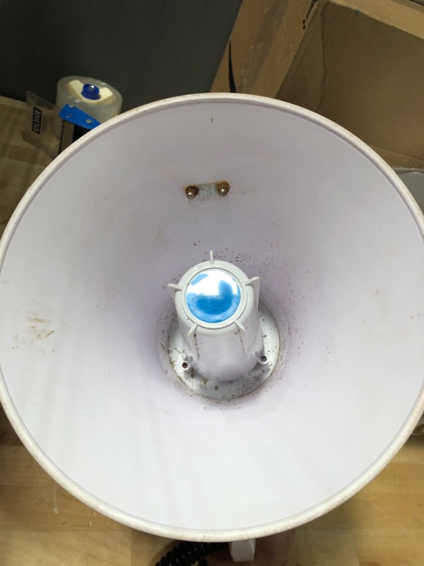 Photo 3 of USED. PylePro PMP50 50 Watt 1,200 Yard Sound Range Portable Bullhorn Megaphone Speaker with Built In MP3 Input Jack and Loud Siren Alarm, Blue