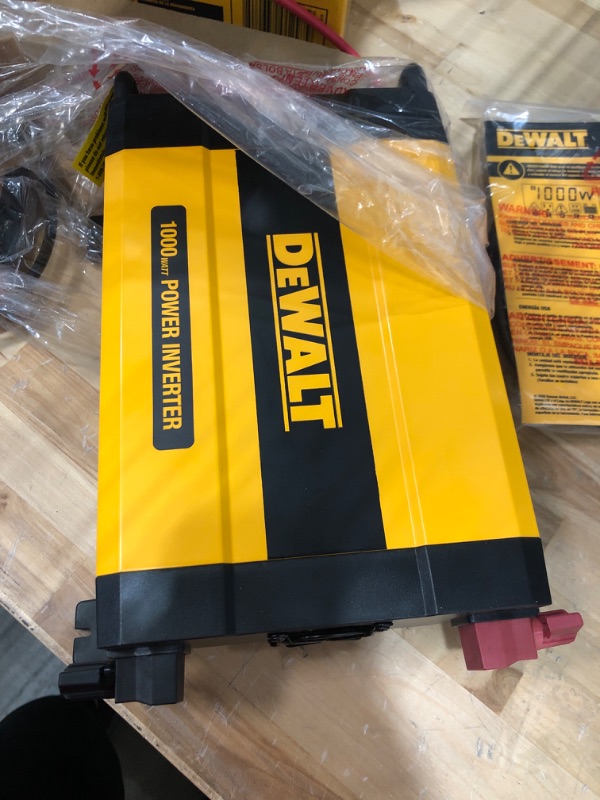 Photo 1 of DEWALT DXAEPI1000 Power Inverter 1000W Car Converter & DXAEPI140 Power Inverter 140W Car Converter: 12V DC to 120V AC Power Outlet with Dual 3.1A USB Ports Car Converter + Car Converter