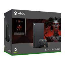 Photo 1 of TEC Newest Microsoft- Xbox -Series- -X- Gaming Console - 1TB SSD Black With Diablo® IV Bundle
