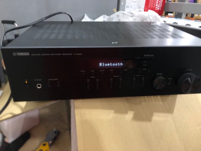 Photo 2 of YAMAHA R-N303BL Stereo Receiver with Wi-Fi, Bluetooth & Phono
