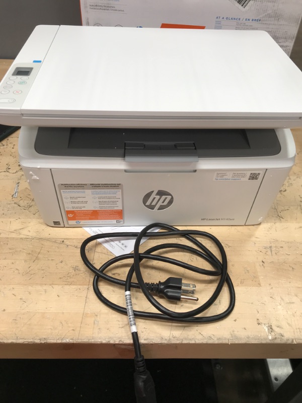 Photo 3 of HP LaserJet MFP M140we All-in-One Wireless Black & White Printer with HP+ and Bonus 6 Months Instant Ink (7MD72E) New Version: HP+, M140we