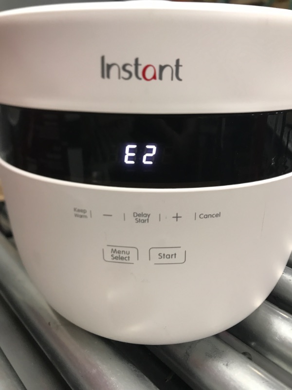 Photo 5 of ***TESTED/ POWERS ON**Instant 20-Cup Rice Cooker, Rice and Grain Multi-Cooker with Carb Reducing Technology without Compromising Taste or Texture, From the Makers of Instant Pot, Includes 8 Cooking Presets 20 Cup Carb Reducing