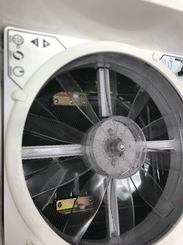 Photo 3 of **PARTS ONLY** MAXXAIR 00-06200K MaxxFan Ventillation Fan with Smoke Lid and Manual Opening Keypad Control