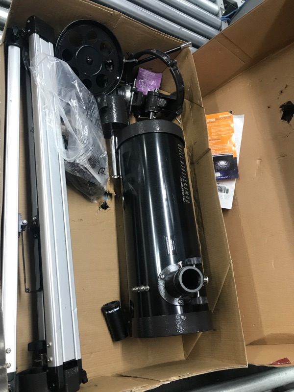 Photo 2 of Celestron - PowerSeeker 127EQ Telescope - Manual German Equatorial Telescope for Beginners - Compact and Portable - Bonus Astronomy Software Package - 127mm Aperture 127EQ Newtonian