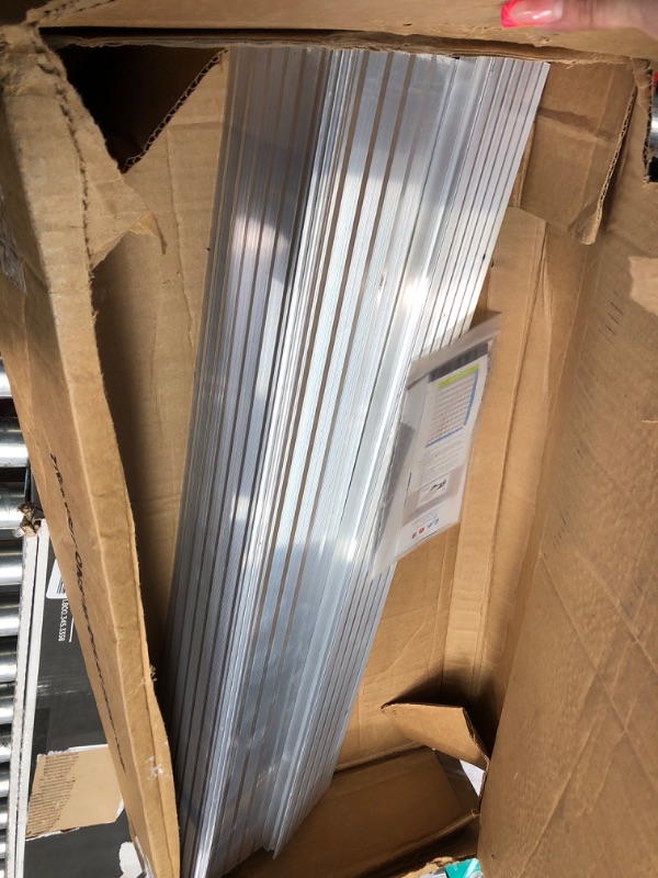 Photo 1 of EZ-Access Transitions Modular Aluminum Entry Ramp, 5" Rise 5 Inch Rise (Pack of 1)