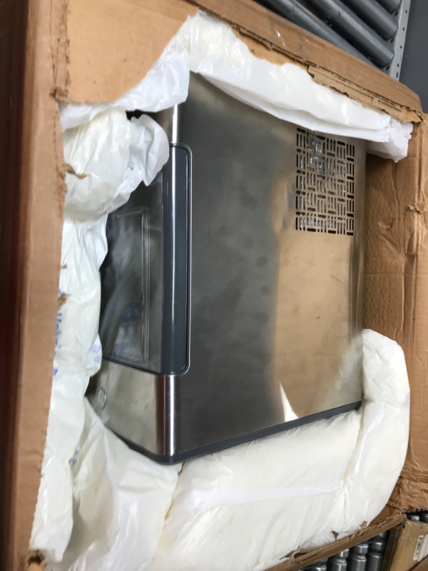 Photo 2 of GE Profile Opal | Countertop Nugget Ice Maker | Portable Ice Machine Makes up to 24 lbs. of Ice Per Day | Stainless Steel Finish
*******unable to test parts only**********
