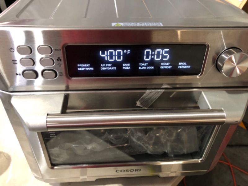 Photo 6 of **DENTED DAMAGED** TESTED WORKS  COSORI Air Fryer Toaster Oven Combo, 12-in-1 Convection Oven Countertop
