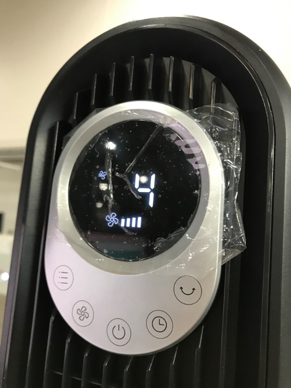 Photo 3 of Tested**Dreo Cruiser Pro T1 Tower Fan, 42 Inch Quiet Oscillating Bladeless Fan with Remote, 6 Speeds, 3 Modes, LED Display, 12H Timer, Black Floor Standing Fan Powerful for Indoor Home Bedroom Office Room Standard